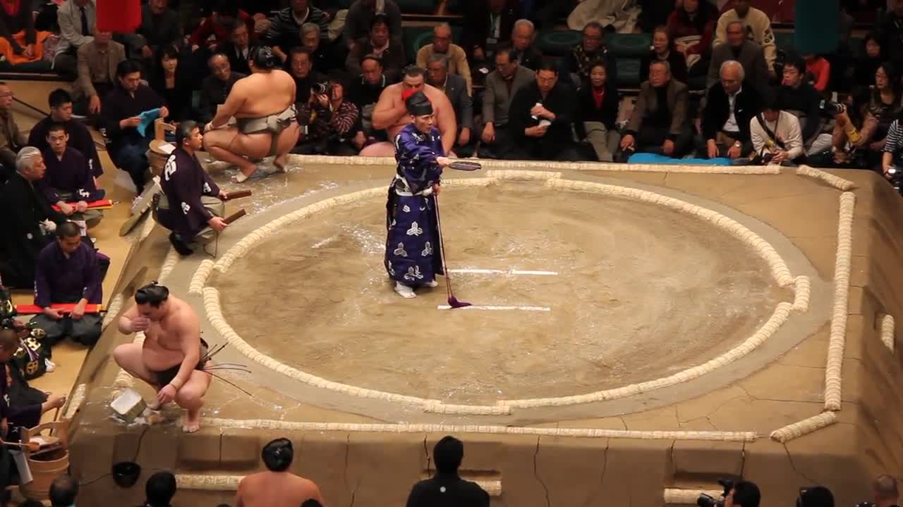 Sumo Wrestling 9th Jan 2011, Tokyo Japan|| Nihon Sumo Kyokai||