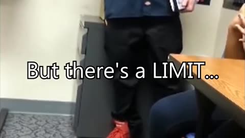 Student rebels against teacher for not trying.