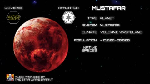 Starfinder #1: Mustafar