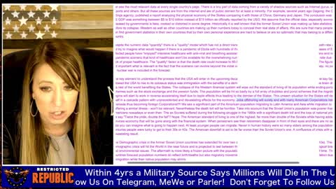 In 4 Years a Military Source Says Millions Will Die In The US…As IEA Issues Dire Warning & Biden...