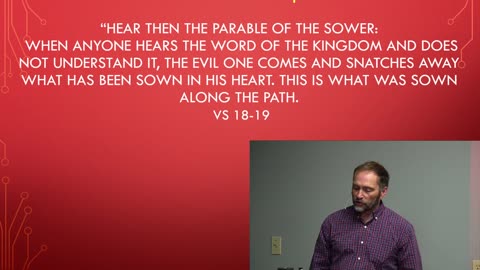 Red Letter Series Part 10 Matthew 13