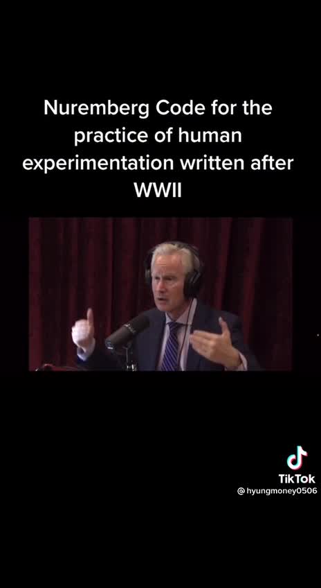 Do you know know what the Nuremberg Code States?
