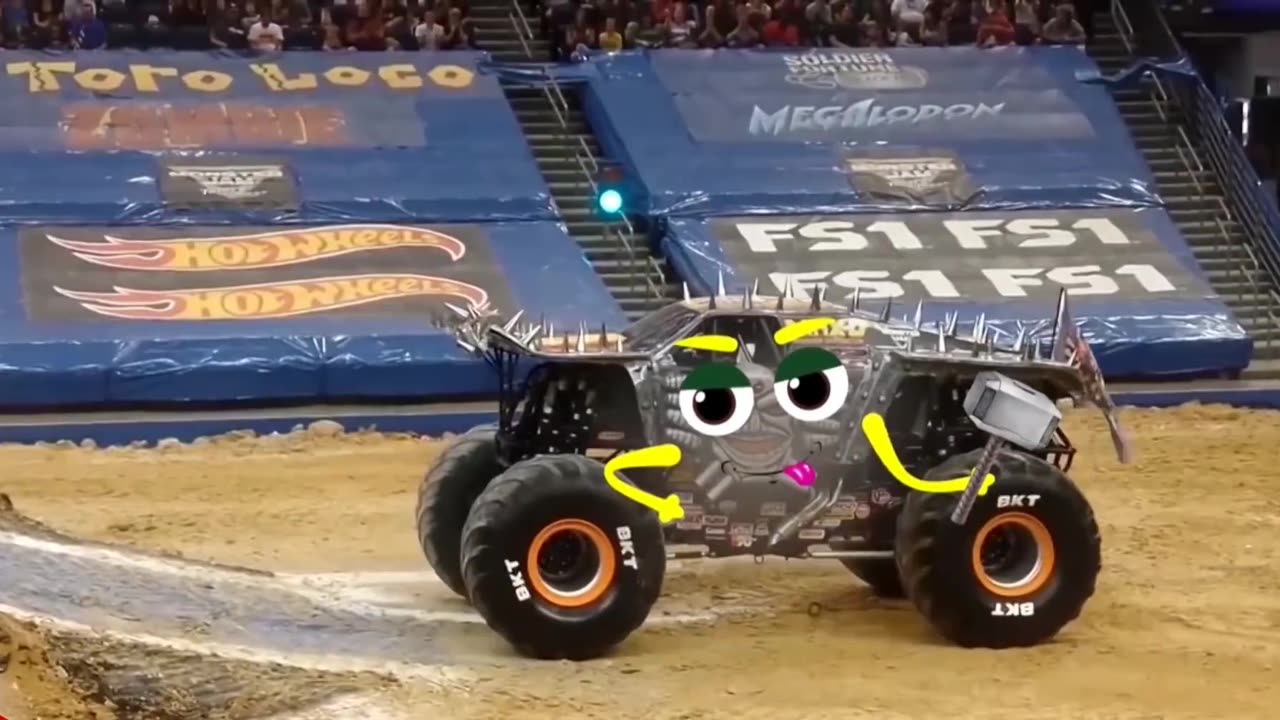 Crazy Monster Truck #funny