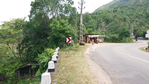 Haputhale mountain in srilanka