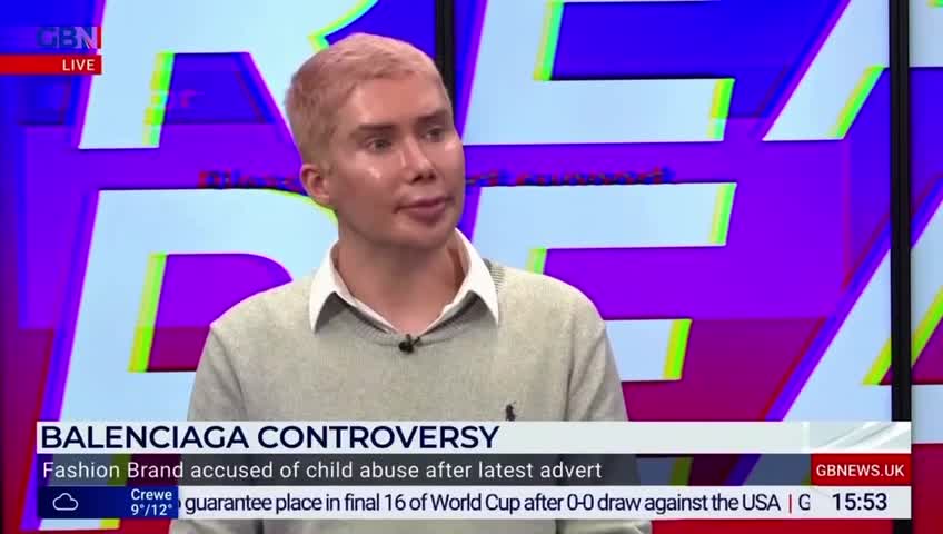 🇬🇧📺GB News: Discussing the Balenciaga Controversy