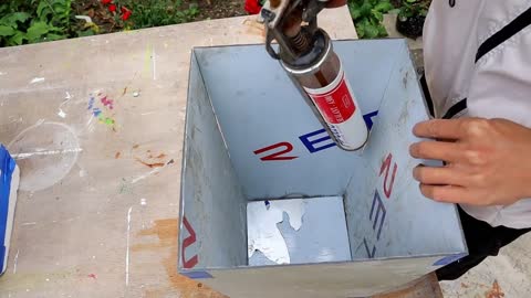 cement planters And it's terse!