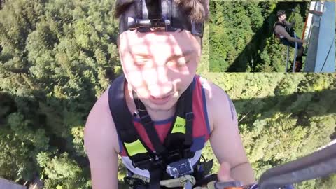 Bungee Jumping Lingenau Vorarlberg 2018 - High 5