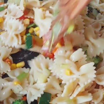Easy Delicious Primavera Pasta Recipe 😋 👌 🍝 👩‍🍳 #pasta #homemade #food #cooking #recipe