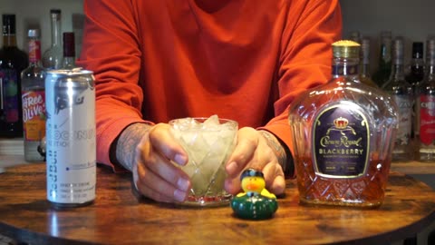 Bruce Blanchard - Blackberry Crown Royal & Red Bull Coconut Berry Energy Drink