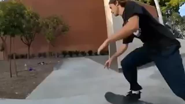 Cool video and skateboard tricks