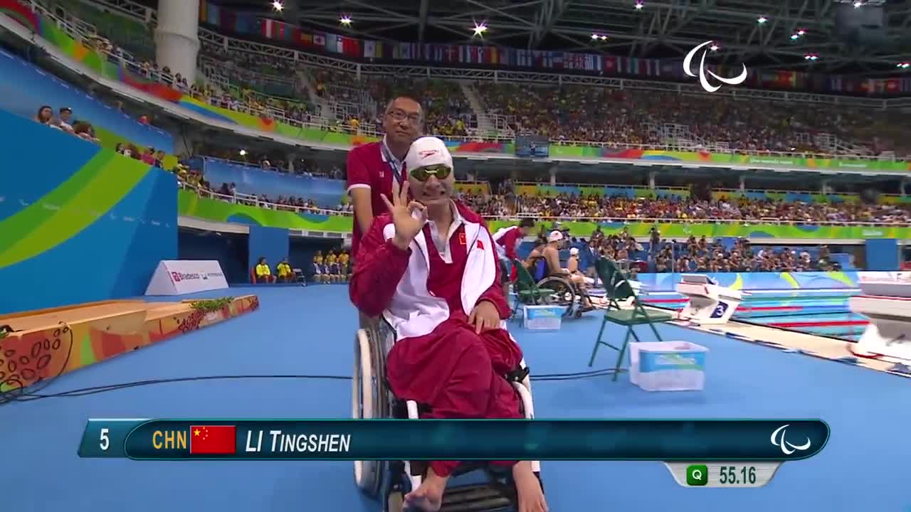 Swimming | Men's 50m Breaststroke SB2 final | Rio 2016 Paralympic Games