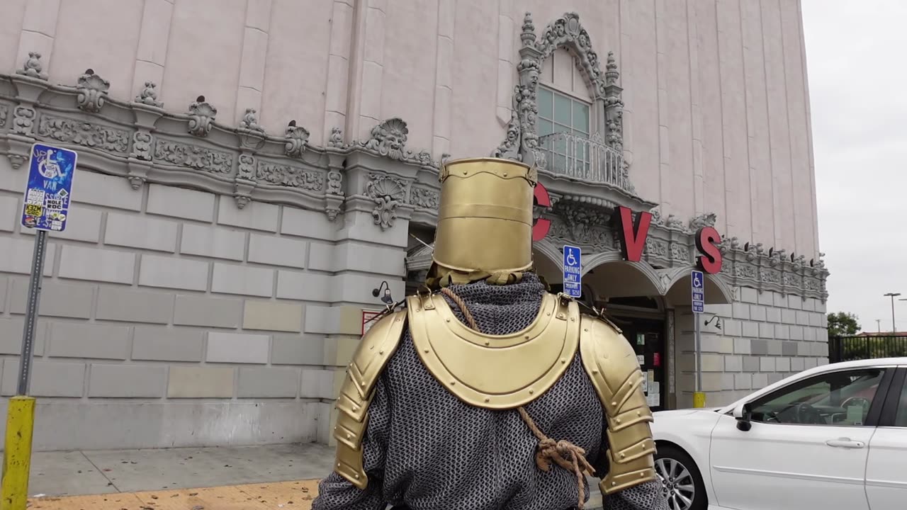 **SECURITY WAS CALLED‼️**WEARING FULL ARMOR IN PUBLIC/ KICKOUT of The Gothic CVS / VLOG