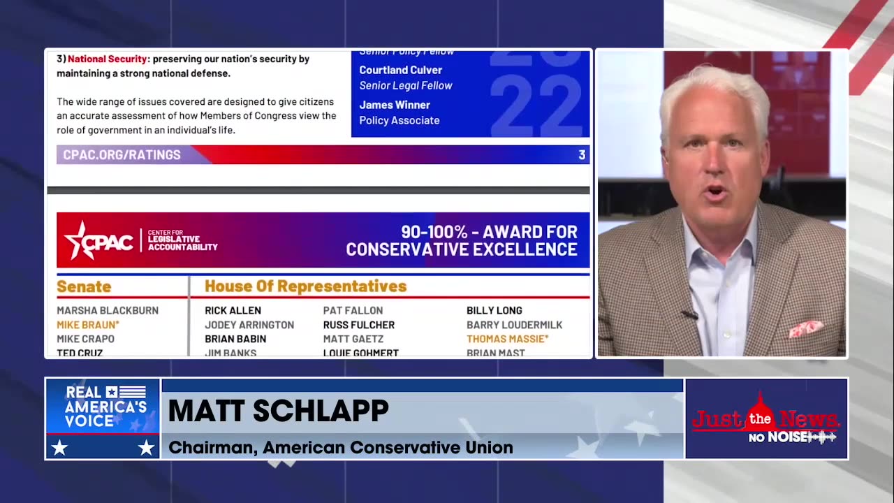 Matt Schlapp discusses CPAC ratings of lawmakers