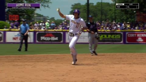 Homerun #1 vs Evansville NCAA Regional