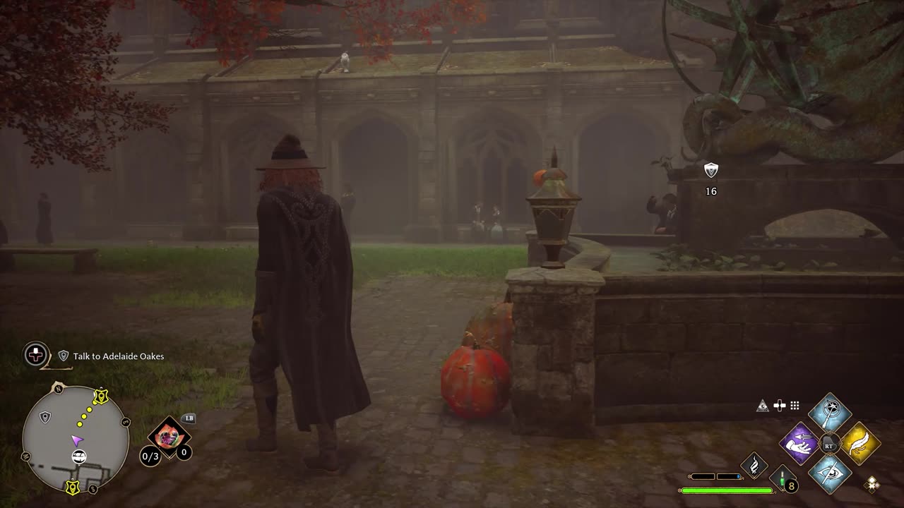 Courtyard Halloween Tour - Hogwarts Legacy