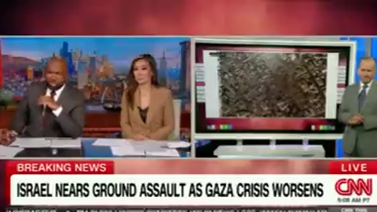 🇮🇱🇺🇸A retired US Army general on CNN calmly talks about the genocide of Palestinians