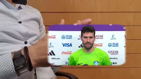 Reaction Alisson Post Match Interview Brazil 4 vs 1 Korea 05122022