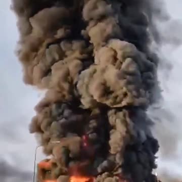 Italian Chemical Plant Ablaze