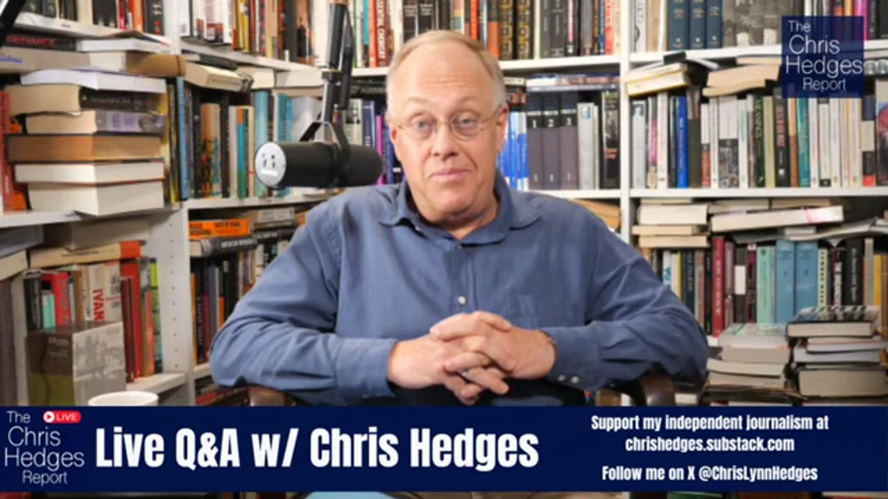 Chris Hedges Post-Election Livestream Q&A