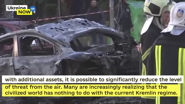 What did the massive missile attack on Ukraine?