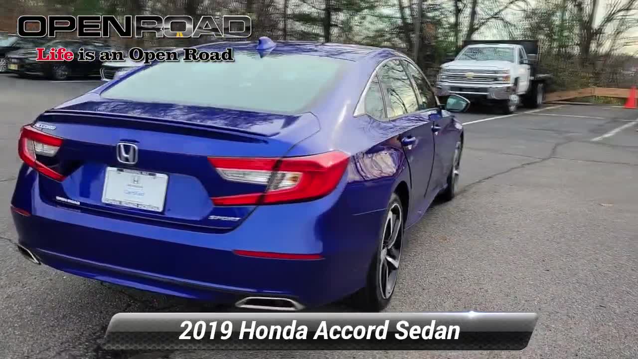 Certified 2019 Honda Accord Sedan Sport 1.5T, Edison, NJ 134678A