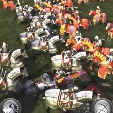 Medieval II: Total War 1vs1: English Knights VS Polish Guard