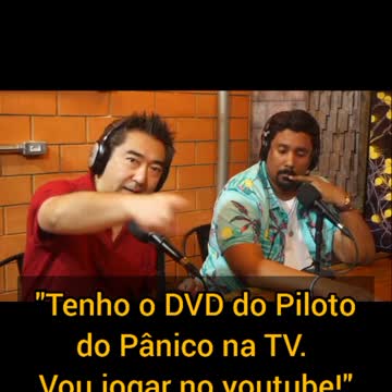 Japa do Pânico tem o DVD com o Piloto do Pânico na TV