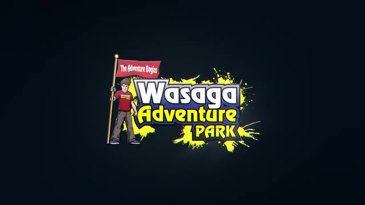 Logo animation created for Wasaga Adventure Park