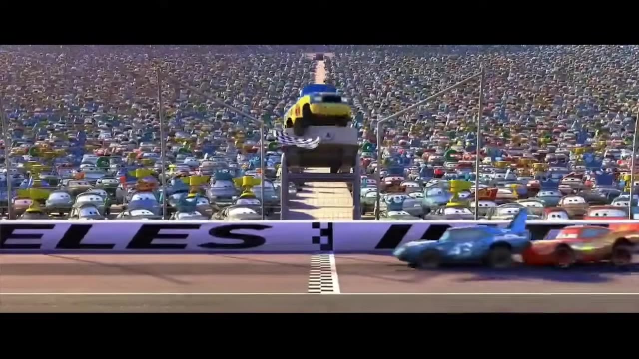 Cars is a 2006 American computer-animated road-comedy film produced by Pixar Animation Studios