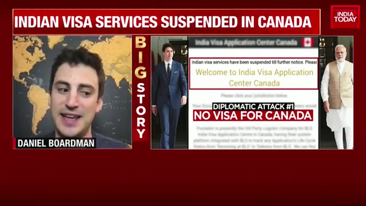 Watch Canadian Journalist Daniel Boardman, Analyze The Current Situation Between India & Canada