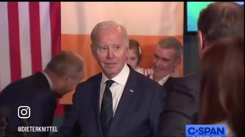 Biden has the lost Expression on his face