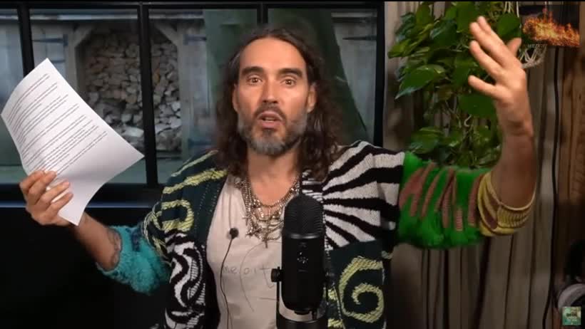 Russel Brand Praises the Canadian Freedom Truckers Again