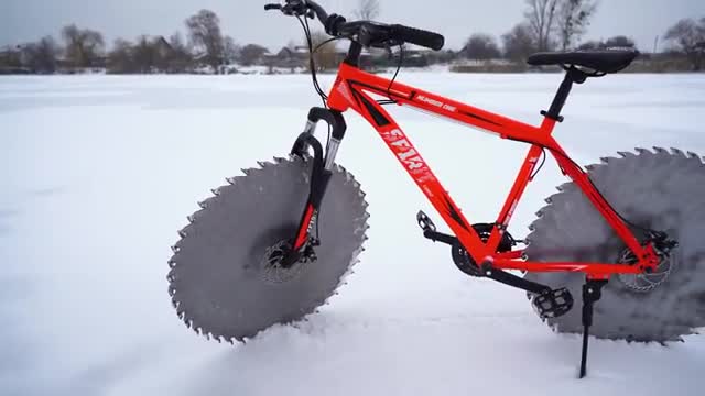 Epic Cycling on Ice