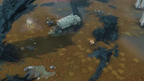 Shatterline- I'm on fire in the cutscene.