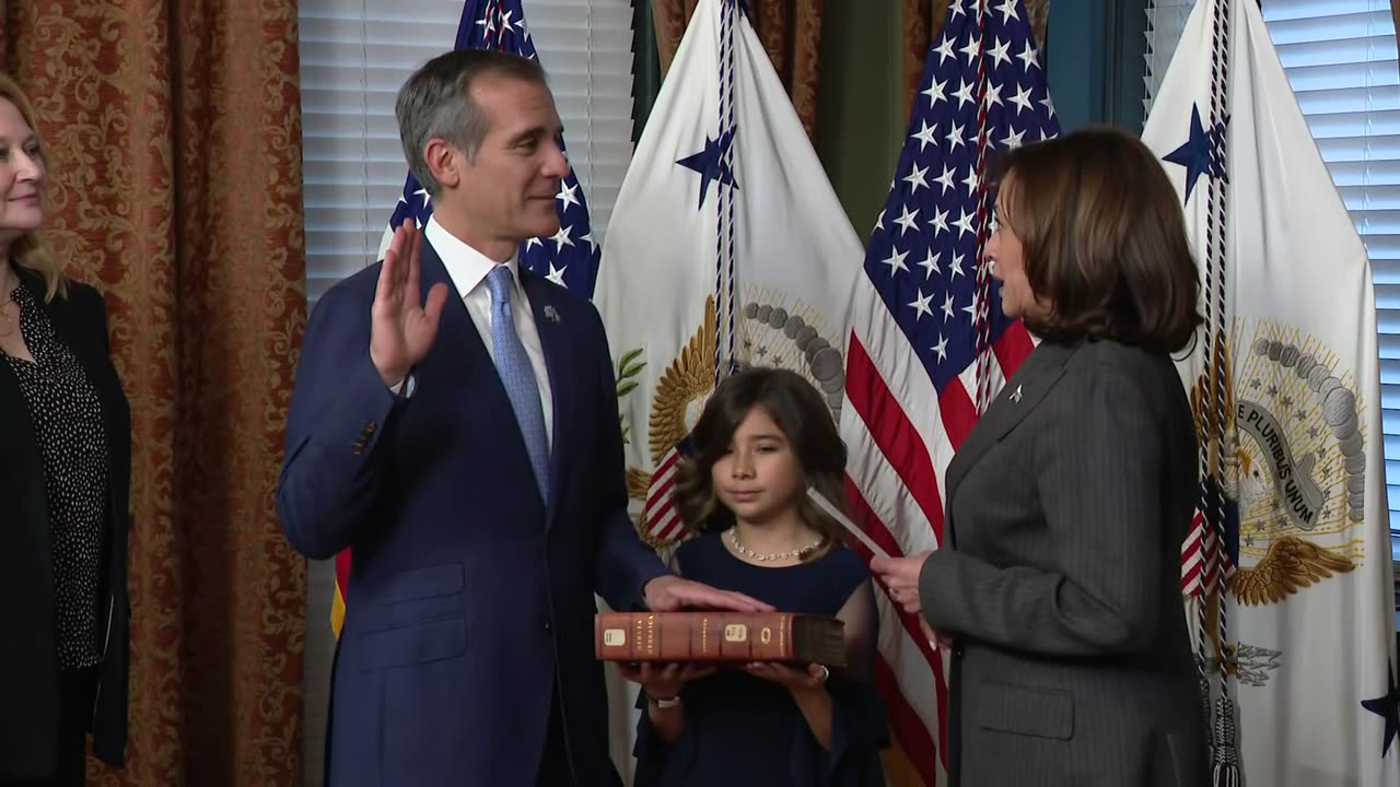 Eric Garcetti sworn in as US ambassador to India