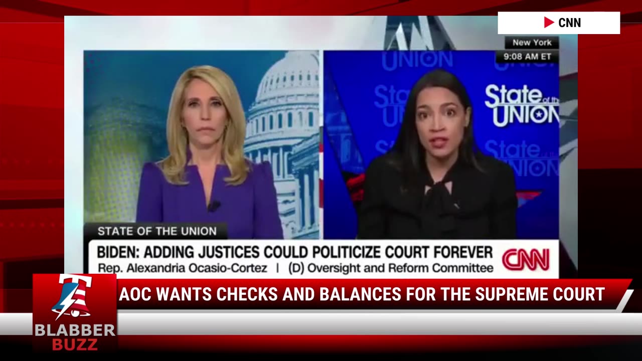 AOC Wants Checks And Balances For The Supreme Court