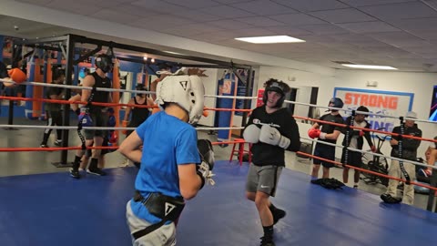 Joey sparring Kyle 10/10/23