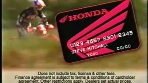 July 6, 2000 - Honda's Red Hot Summer