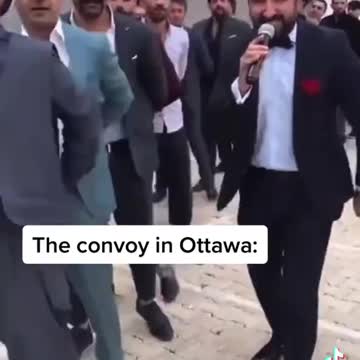 Media: the convoy will be violent. Ottawa right now: