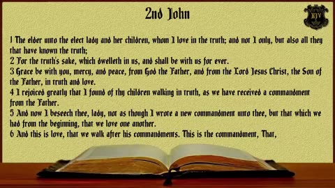 (63) - 2 John (KJV) Dramatized With Words