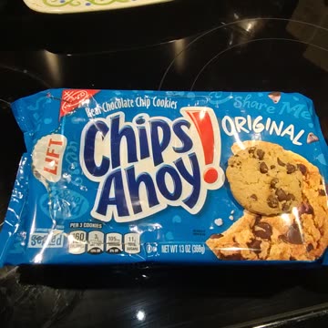 Eating Nabisco Chips Ahoy! Real Chocolate Chip Cookies, Dbn, MI, 8/24/23