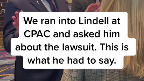 Mike Lindell is a legend, he's not backing down.