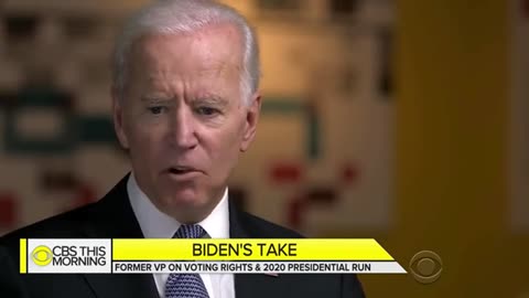 2018: Biden Says It's "Legitimate" To Question His "Vitality": "Can I Still Run Up The Steps?"