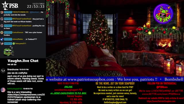 2022-12-27 22:00 EST - The MAGA Mullet Show: with MagaSwaga