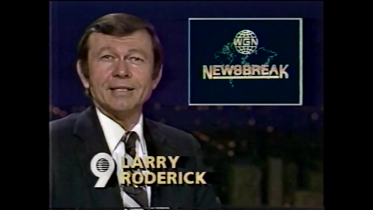 December 30, 1984 - Larry Roderick WGN Newsbreak