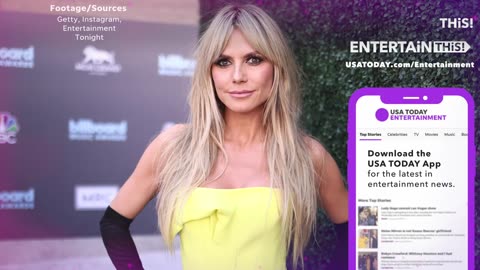 Heidi Klum responds to 'sad' claim that she eats 900 calories a day