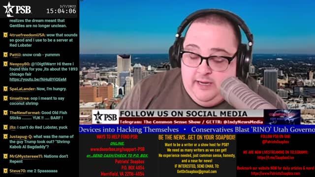 2022-03-07 13:00 EST - "You Don't Say? Gang": with Nurse Nett, No Regerts, Maj WTF & more