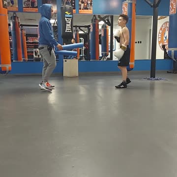 Joey drilling with coach 3/27/23