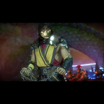 MK 11 SCORPION FATAL BLOW GET OVER HERE
