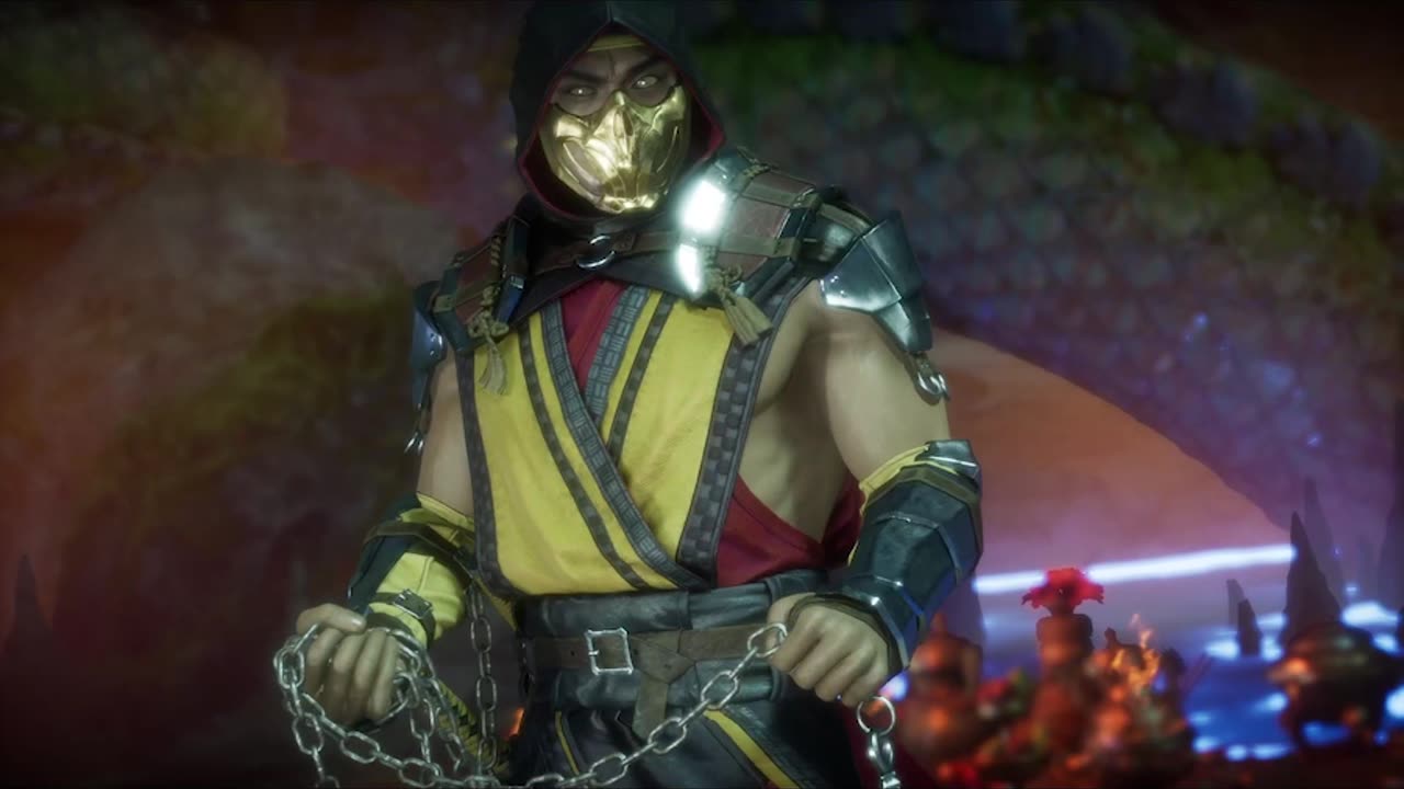 MK 11 SCORPION FATAL BLOW GET OVER HERE